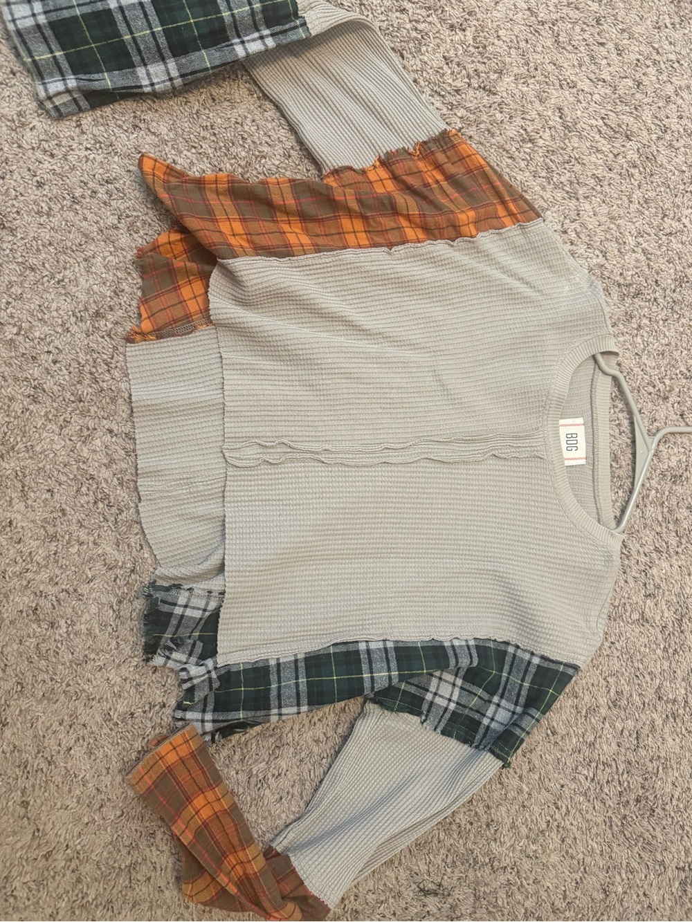 BDG Waffle-Knit Top